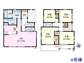 建物プラン例(間取図)