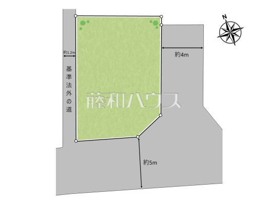 全体区画図 【調布市国領町5丁目】