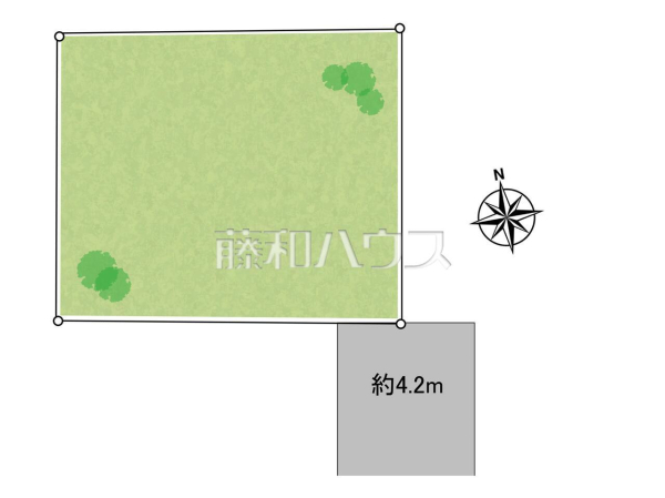 全体区画図 【八王子市子安町2丁目】 全体区画図 【八王子市子安町2丁目】