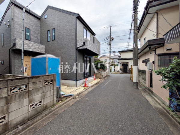 接道状況および現場風景 【練馬区西大泉6丁目】 接道状況および現場風景 【練馬区西大泉6丁目】