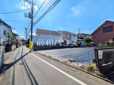 接道状況および現場風景 【府中市武蔵台3丁目】/撮影日2026/10/10