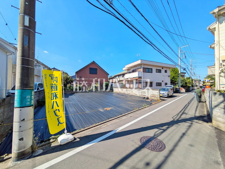 接道状況および現場風景 【府中市武蔵台3丁目】/撮影日2026/10/10
