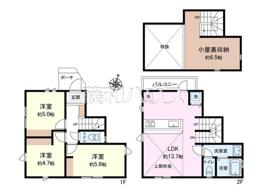 充実した新たな生活を、「あったらいいな」がある、この地から始めてみませんか?鮮やかな青空と暮らすこの土地で・・・。【清瀬市中清戸1丁目】