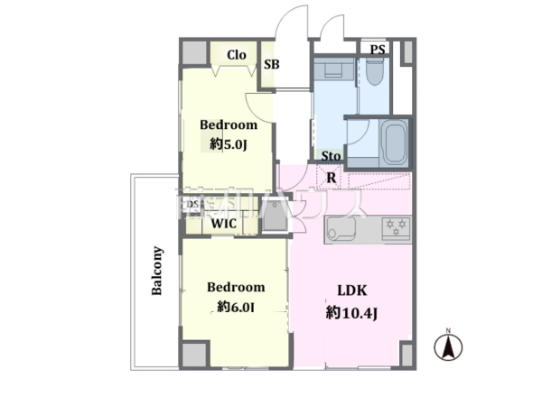 間取図 【阿佐ヶ谷陵雲閣マンション】 間取図 【阿佐ヶ谷陵雲閣マンション】