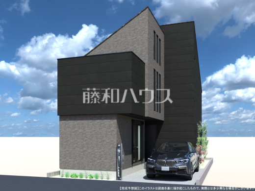 完成予想図(外観) 【八王子市高倉町】
