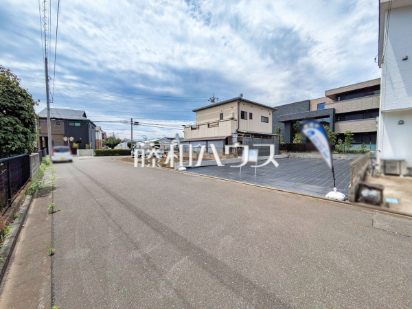 接道状況および現場風景 【清瀬市野塩1丁目】 接道状況および現場風景 【清瀬市野塩1丁目】