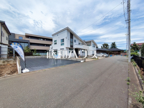 接道状況および現場風景 【清瀬市野塩1丁目】 接道状況および現場風景 【清瀬市野塩1丁目】