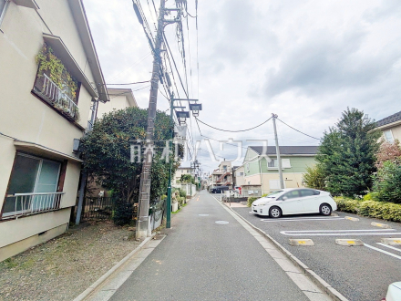 接道状況および現場風景 【朝霞市三原2丁目】/撮影日2026/10/04