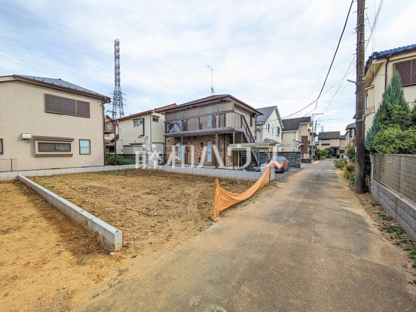 接道状況および現場風景 【国立市東3丁目】 接道状況および現場風景 【国立市東3丁目】
