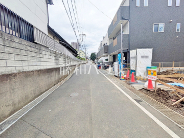 接道状況および現場風景