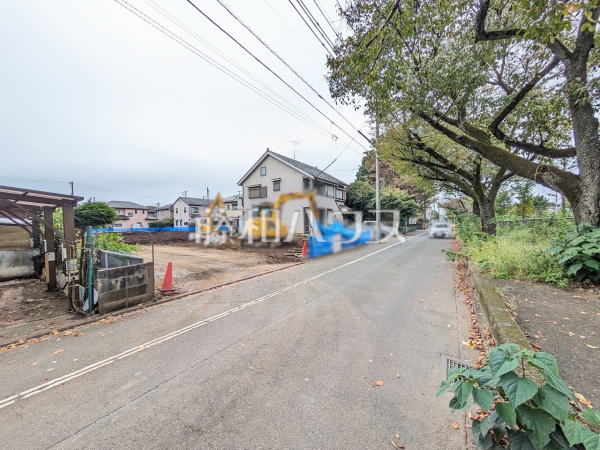 接道状況および現場風景 【小金井市桜町1丁目】 接道状況および現場風景 【小金井市桜町1丁目】