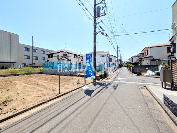 接道状況および現場風景 【朝霞市宮戸3丁目】 接道状況および現場風景 【朝霞市宮戸3丁目】