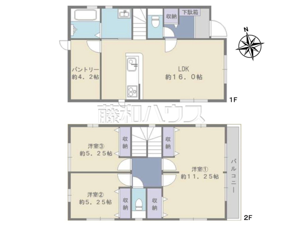 間取図 【所沢市上新井3丁目】 間取図 【所沢市上新井3丁目】