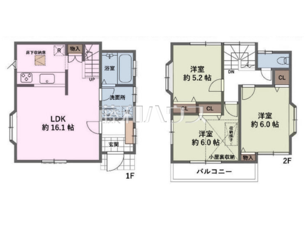 間取図 【多摩市諏訪1丁目】 間取図 【多摩市諏訪1丁目】