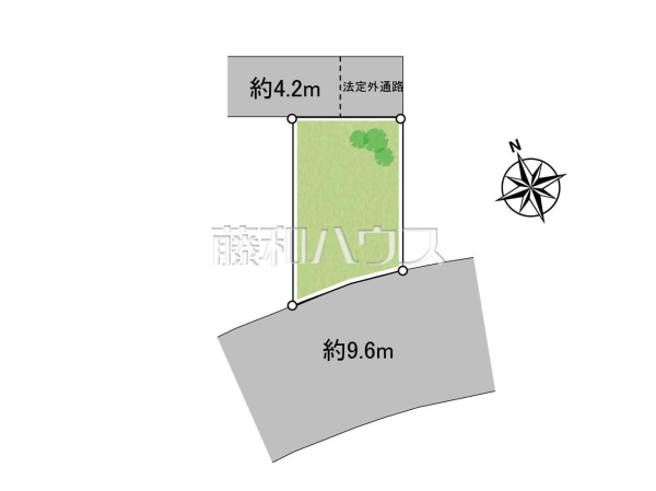 全体区画図 【昭島市美堀町1丁目】 全体区画図 【昭島市美堀町1丁目】