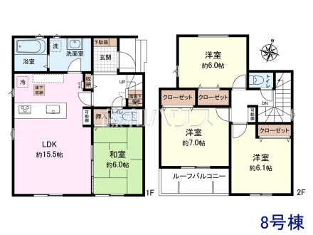 間取図【西東京市中町6丁目】