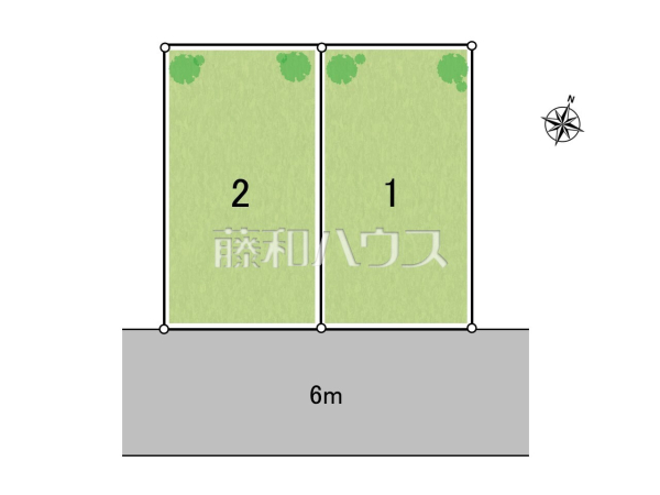 全体区画図 【立川市栄町1丁目】 全体区画図 【立川市栄町1丁目】