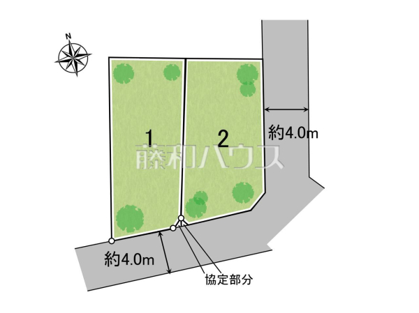 全体区画図 【西東京市芝久保町4丁目】 全体区画図 【西東京市芝久保町4丁目】