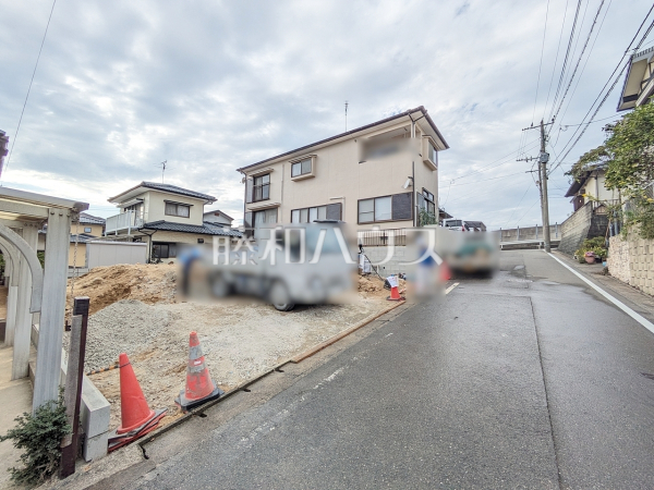 接道状況および現場風景 【福岡市東区土井4丁目】 接道状況および現場風景 【福岡市東区土井4丁目】
