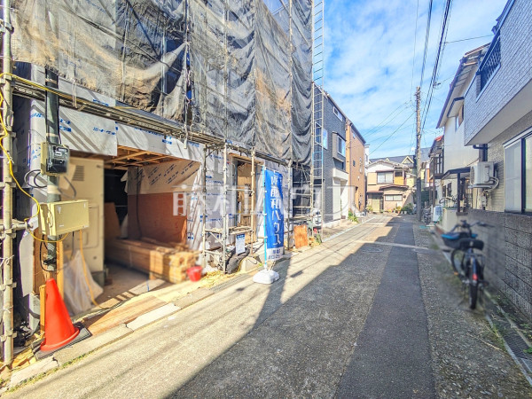 接道状況および現場風景 【和光市白子3丁目】 接道状況および現場風景 【和光市白子3丁目】