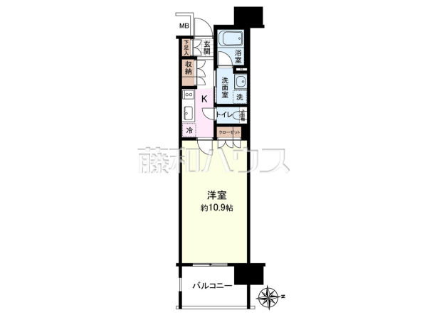 間取図 【PREMIUM CUBE秋葉原】 間取図 【PREMIUM CUBE秋葉原】