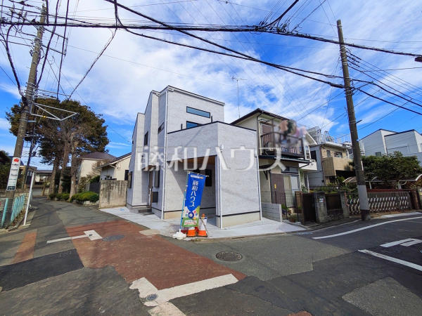 接道状況および現場風景 【杉並区久我山4丁目】 接道状況および現場風景 【杉並区久我山4丁目】