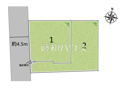 全体区画図 【東久留米市氷川台2丁目】