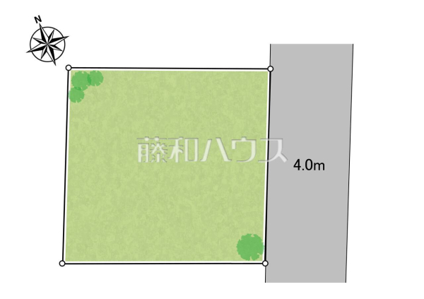 全体区画図 【昭島市昭和町4丁目】 全体区画図 【昭島市昭和町4丁目】