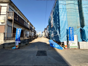 接道状況および現場風景