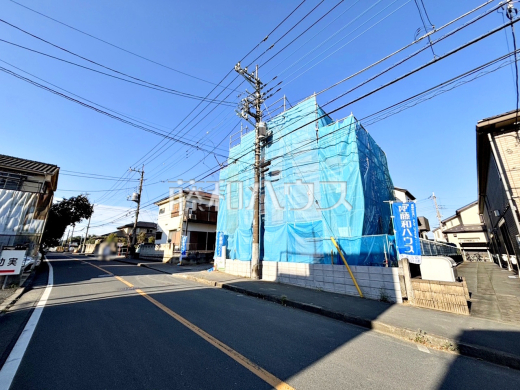 接道状況および現場風景 【東村山市恩多町5丁目】