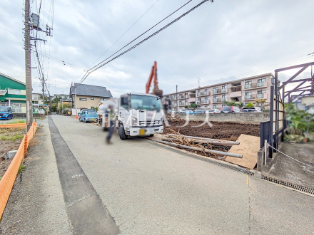 接道状況および現場風景 【日野市南平3丁目】/撮影日2026/10/02