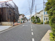 接道状況および現場風景 【練馬区石神井台7丁目】 接道状況および現場風景 【練馬区石神井台7丁目】