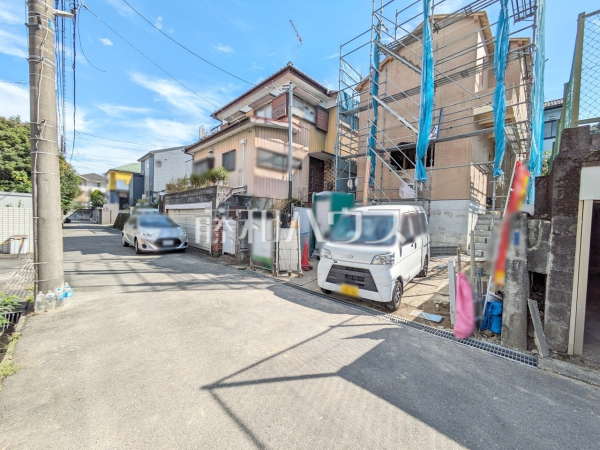 接道状況および現場風景 【八王子市長沼町】 接道状況および現場風景 【八王子市長沼町】
