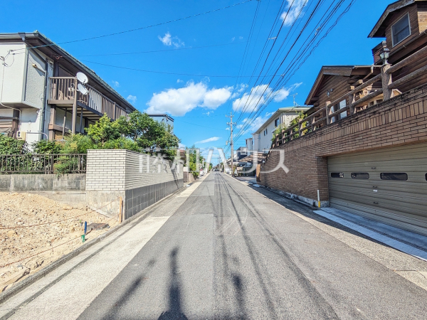 接道状況および現場風景 【名古屋市守山区深沢1丁目】 接道状況および現場風景 【名古屋市守山区深沢1丁目】