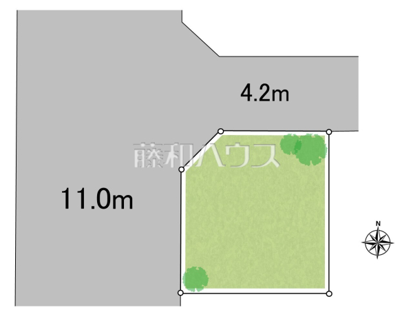 全体区画図 【練馬区中村北1丁目】 全体区画図 【練馬区中村北1丁目】