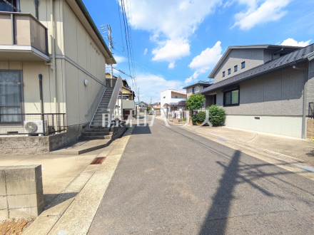 接道状況および現場風景 【春日井市篠木町7丁目】/撮影日2026/08/21