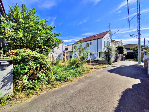 接道状況および現場風景 【小金井市貫井南町5丁目】
