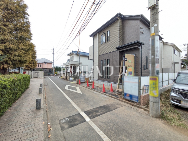 接道状況および現場風景 【立川市幸町5丁目】 接道状況および現場風景 【立川市幸町5丁目】
