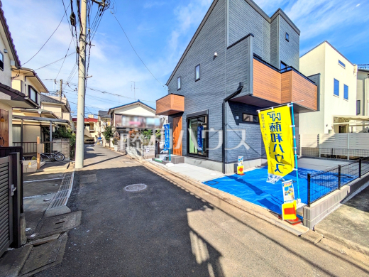 接道状況および現場風景 【国分寺市西恋ヶ窪2丁目】