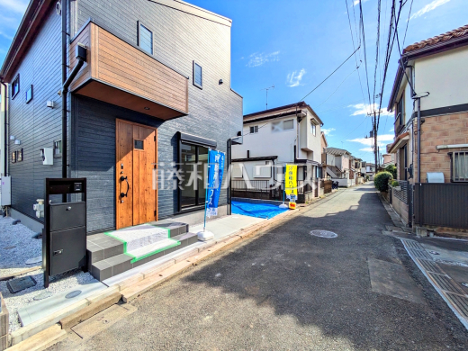 接道状況および現場風景 【国分寺市西恋ヶ窪2丁目】