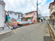 接道状況および現場風景 【所沢市青葉台】 接道状況および現場風景 【所沢市青葉台】