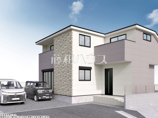 1号棟 完成予想図(外観) 【東村山市萩山町2丁目】