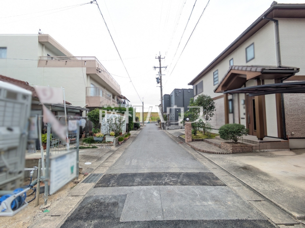接道状況および現場風景 【春日井市上条町9丁目】 接道状況および現場風景 【春日井市上条町9丁目】