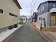接道状況および現場風景 【練馬区大泉学園町8丁目】 接道状況および現場風景 【練馬区大泉学園町8丁目】