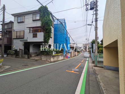 接道状況および現場風景 【朝霞市溝沼2丁目】/撮影日2026/10/20