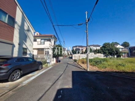 接道状況および現場風景 【東久留米市氷川台1丁目】/撮影日2026/10/11