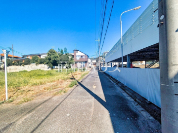 接道状況および現場風景