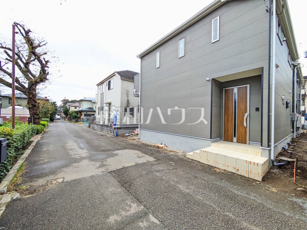 接道状況および現場風景 【立川市錦町5丁目】 接道状況および現場風景 【立川市錦町5丁目】