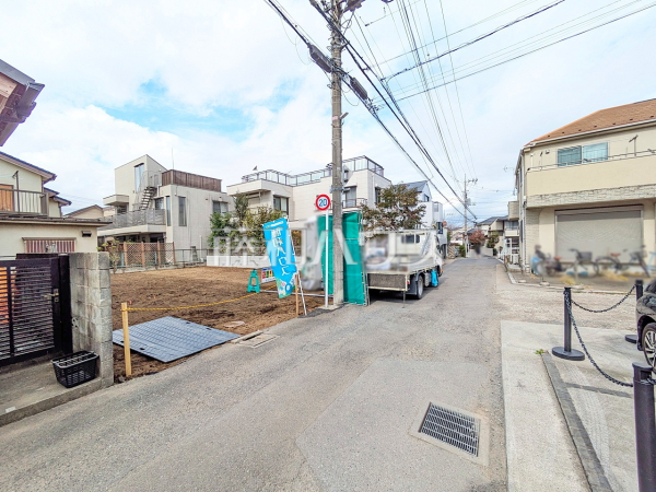 接道状況および現場風景 【小金井市本町3丁目】 接道状況および現場風景 【小金井市本町3丁目】