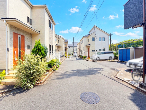 接道状況および現場風景 【立川市砂川町1丁目】 接道状況および現場風景 【立川市砂川町1丁目】